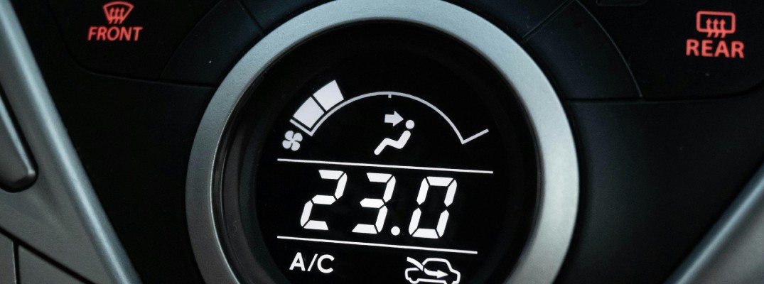 A generic photo of a car's a/c control knob.